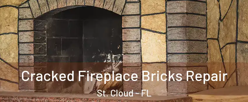  Cracked Fireplace Bricks Repair St. Cloud - FL