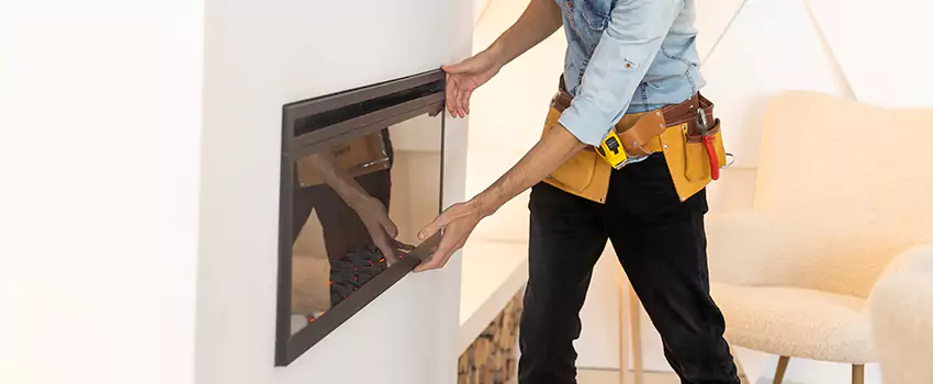 Metal Fireplace Installation in St. Cloud, Florida