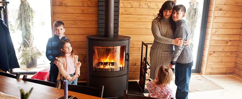 Morso Cast Iron Fireplace Insert Installation in St. Cloud, Florida