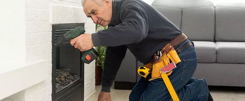New Indoor Fireplace Installation in St. Cloud, Florida