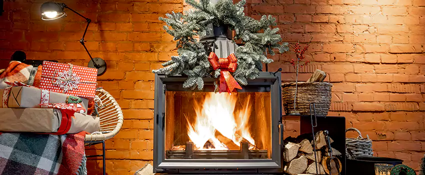 Travis Industries Linear Gas Fireplace Installation in St. Cloud, Florida