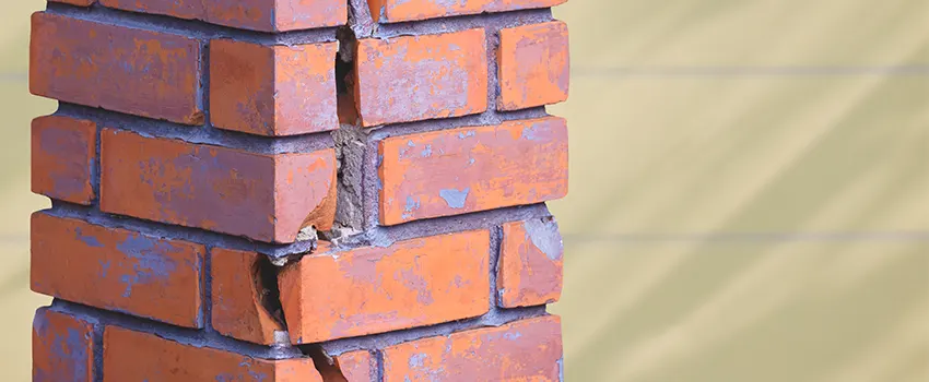 Repairing Cracked Porcelain Tiles for Fireplace in St. Cloud, FL