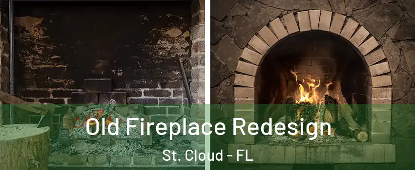  Old Fireplace Redesign St. Cloud - FL